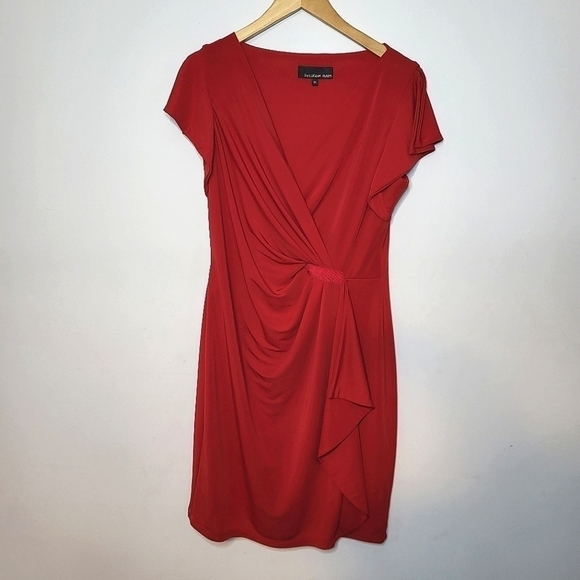 Lucian Matis Red Dress Size M - Picture 1 of 11